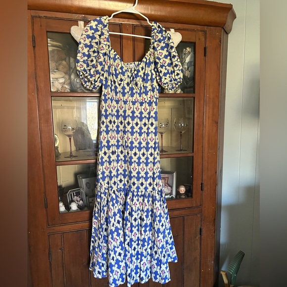 Zara Printed Midi Dress - Picture 5 of 6